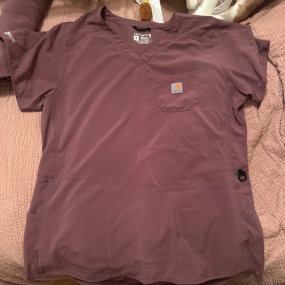 Carhartt Women's Short Sleeve Tee in Mauve